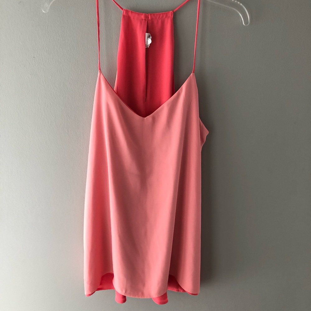 Pink reversible cami